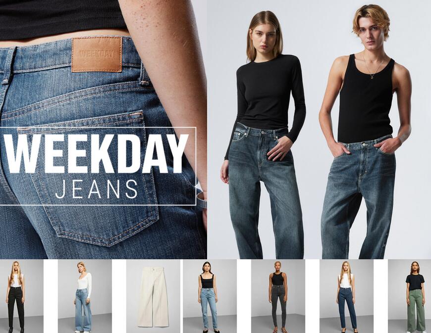 weekday jeans